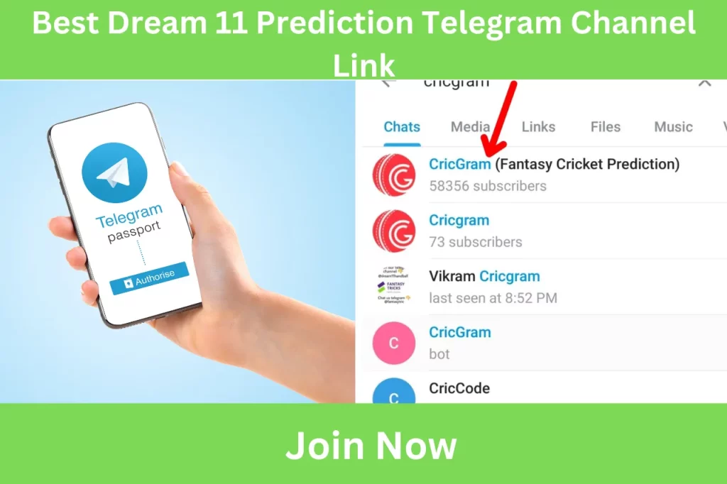 Best Dream 11 Prediction Telegram Channel Link