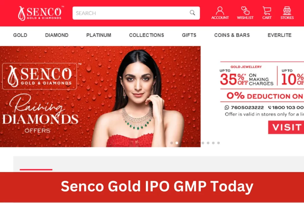 Senco Gold IPO GMP Today