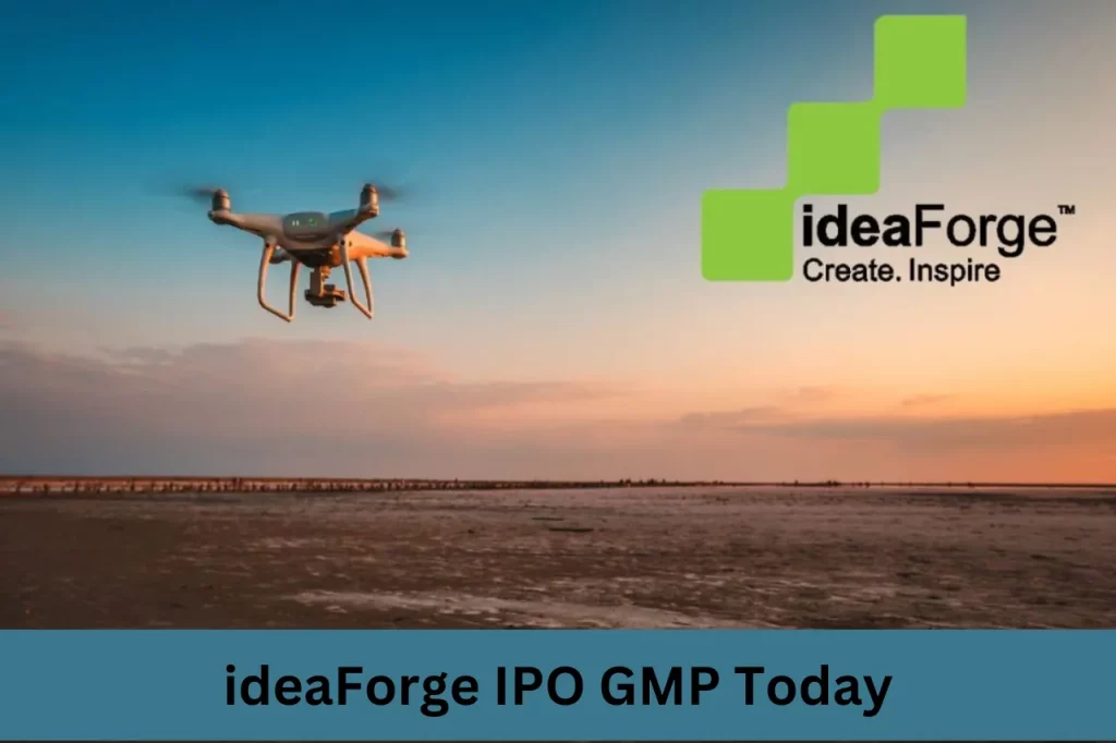 ideaForge IPO GMP Today
